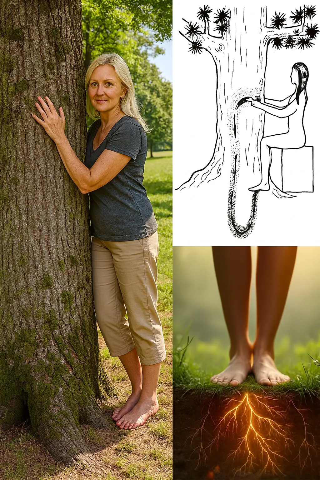 Grounding with Trees: Reconnecting Body, Mind, and Earth