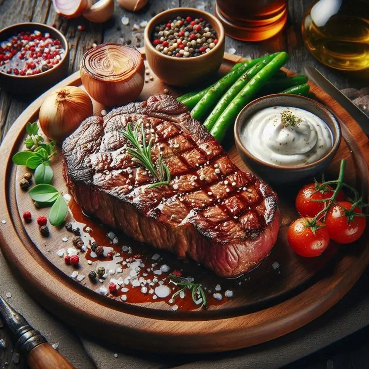 🥩 Perfect Pan-Seared Steak with Garlic Butter