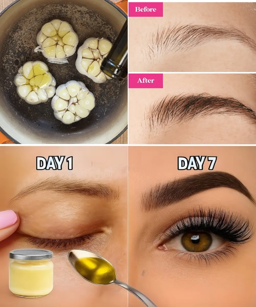 Say Goodbye to Sparse Eyebrows and Short Eyelashes with Just 2 Ingredients
