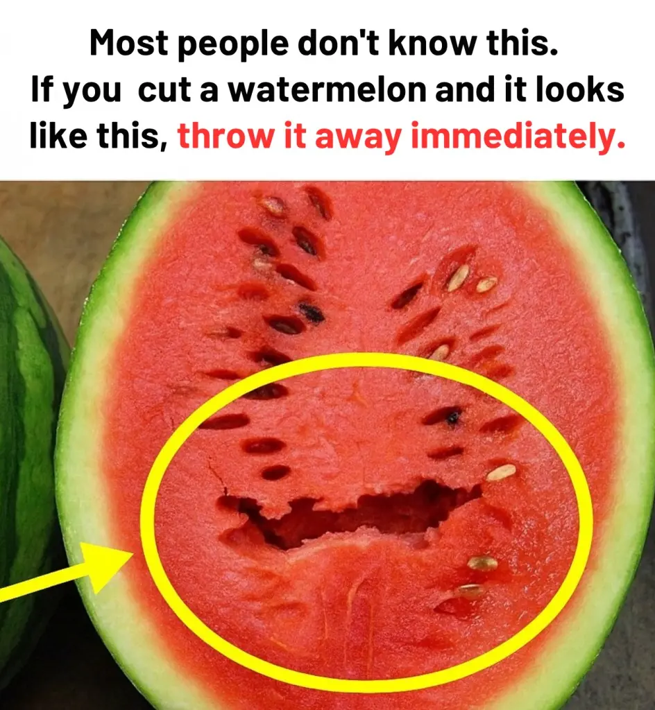 Why You Should Throw Away a Watermelon If It Looks Like This Inside