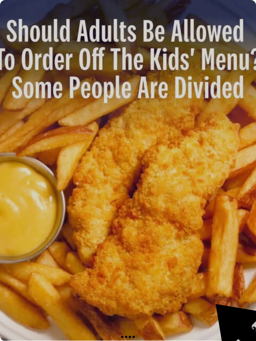 Should Adults Be Able to Order Off the Kids’ Menu? Let’s Settle the Debate