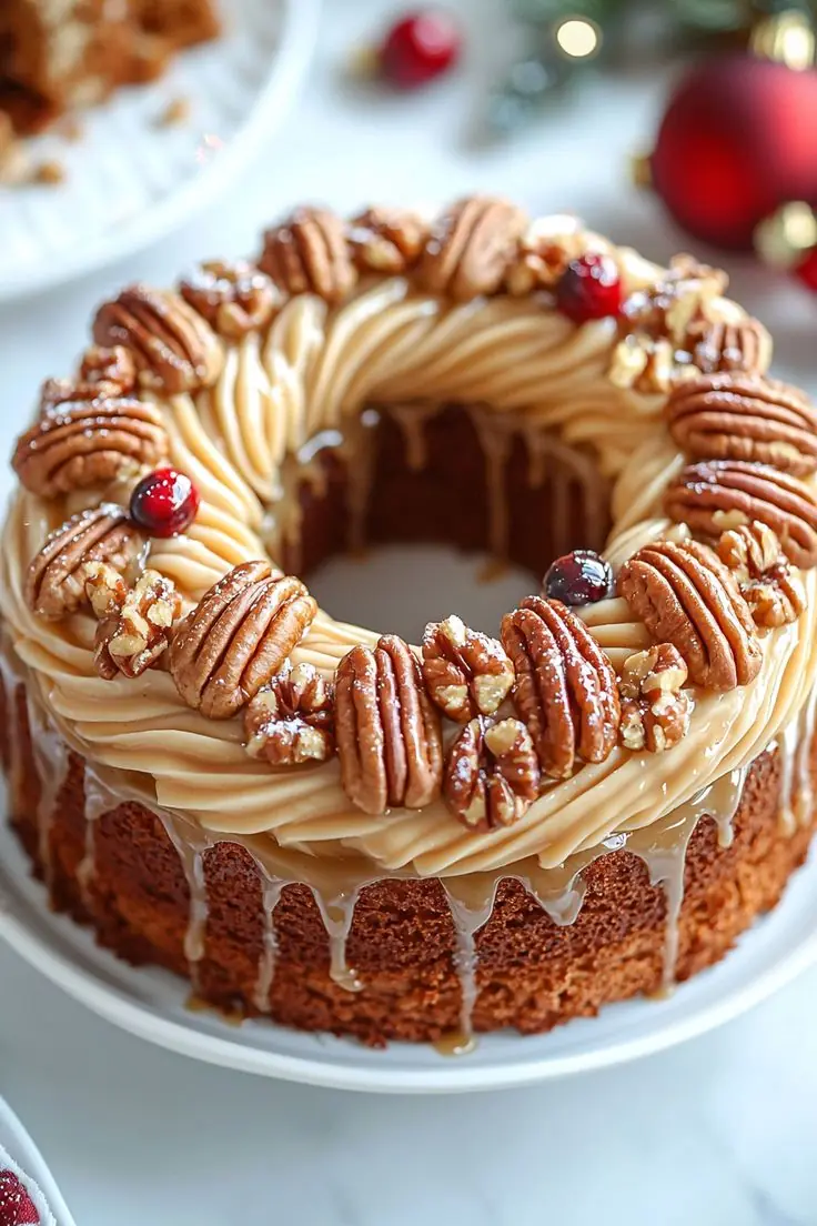 Brown Sugar Pecan Bundt Cake