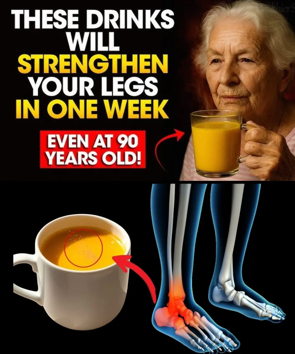 3 Powerful Drinks to Keep Your Legs Strong, Steady, and Full of Life