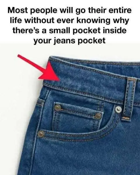 The Story Behind the Tiny Pocket on Your Jeans ā And Why Itās Still There