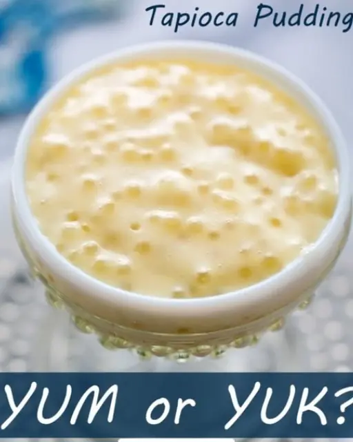 Today is National Tapioca Pudding Day (of course 😉)