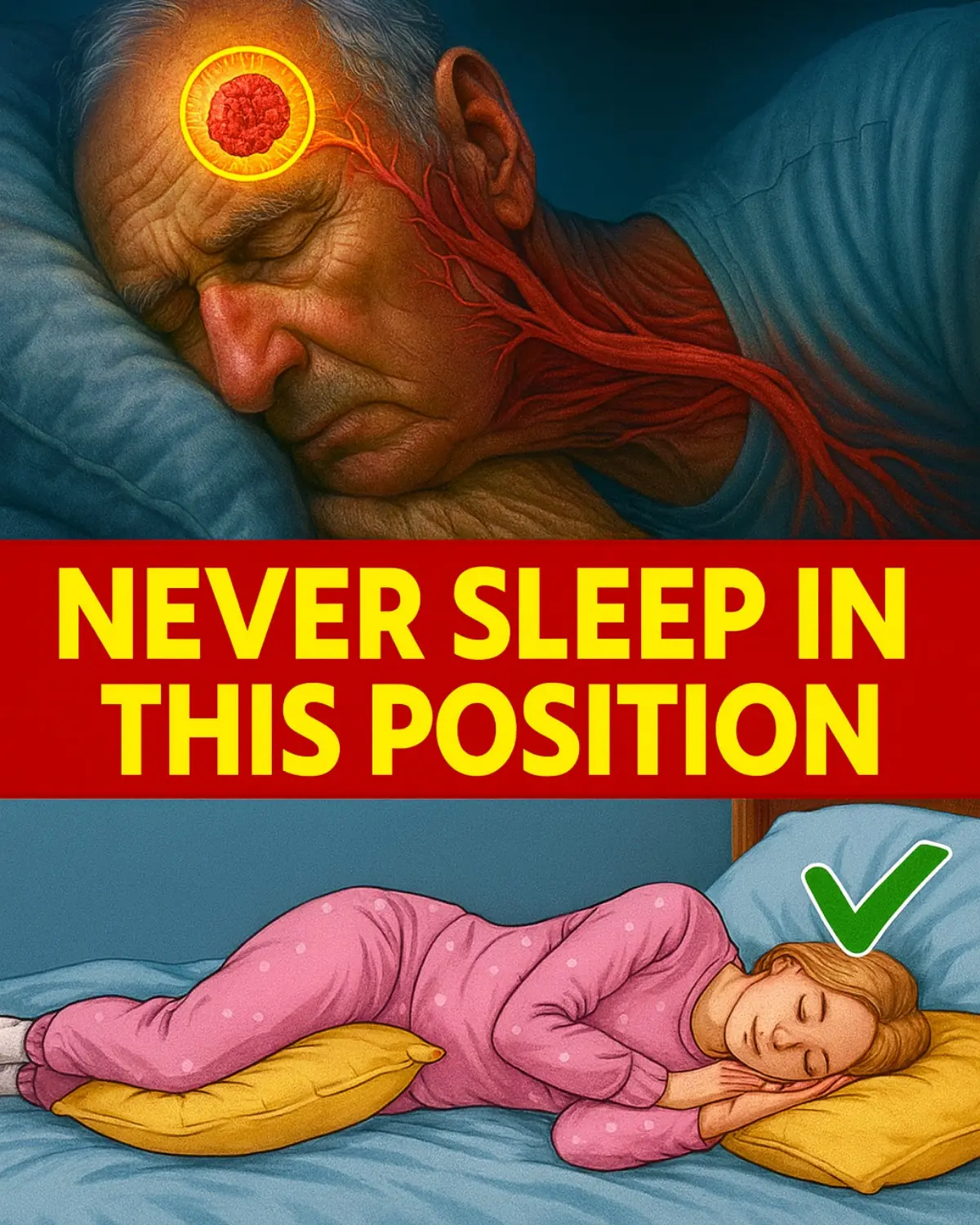 SENIORS: This Sleeping Position Raises Your Stroke Risk