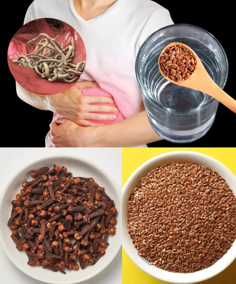 How to Get Rid of Intestinal Parasites (Recipe with Clove and Flax Seeds)