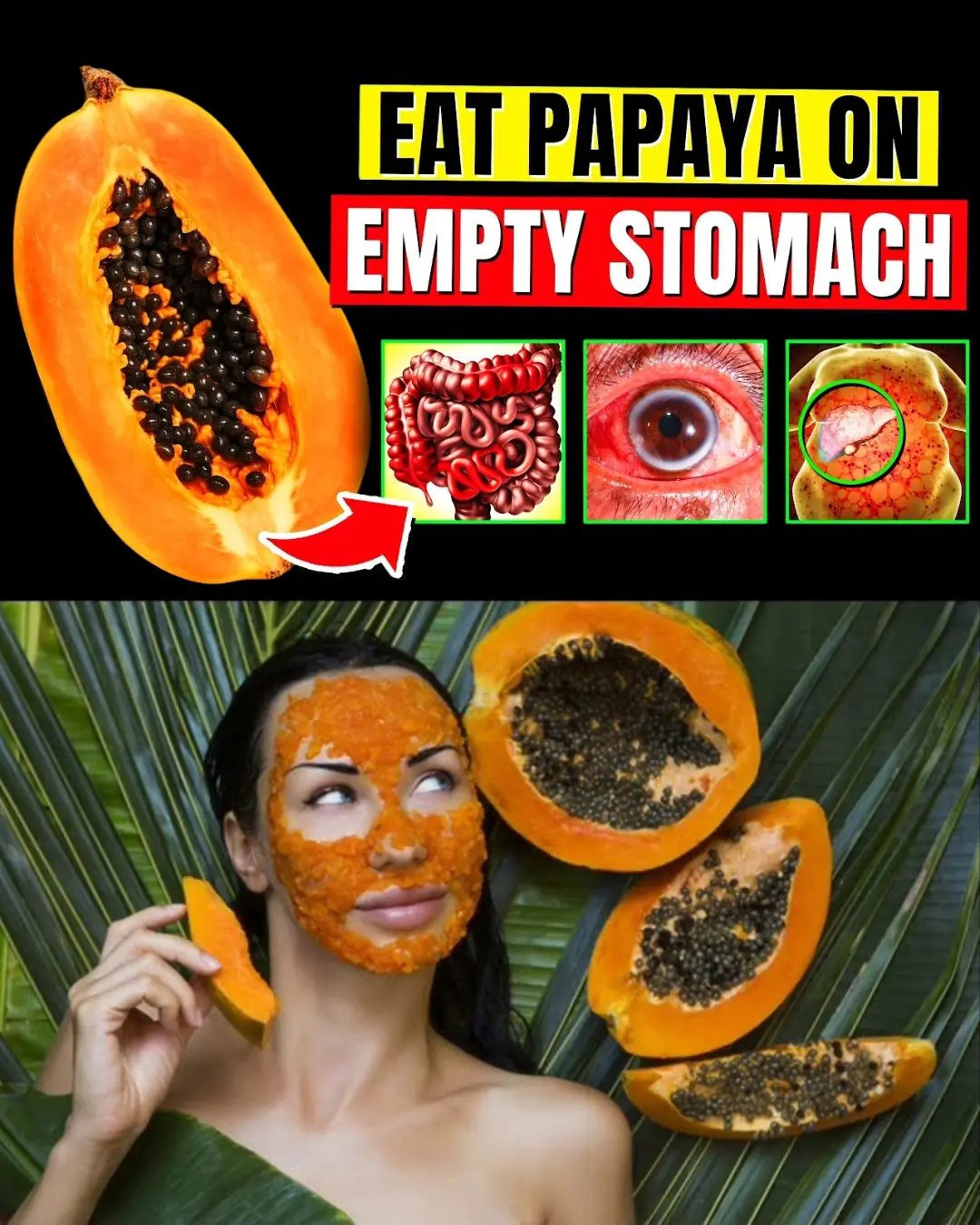 Papaya Daily on an Empty Stomach WILL Trigger These 12 Things to Your Body!