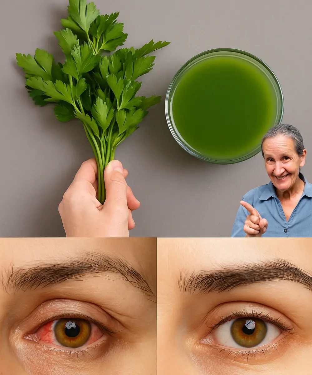 Unbelievable! Restore Your Vision Naturally with This Parsley Drink!