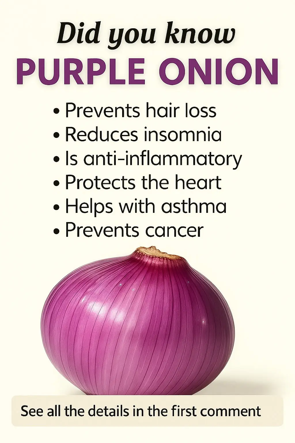 The Surprising Health Benefits of Purple Onion