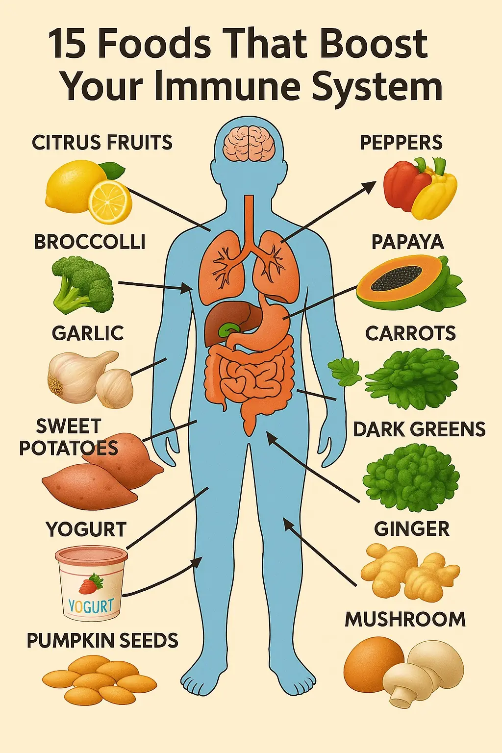 Supercharge Your Defenses: 15 Mouthwatering Foods to Skyrocket Your Immunity Today