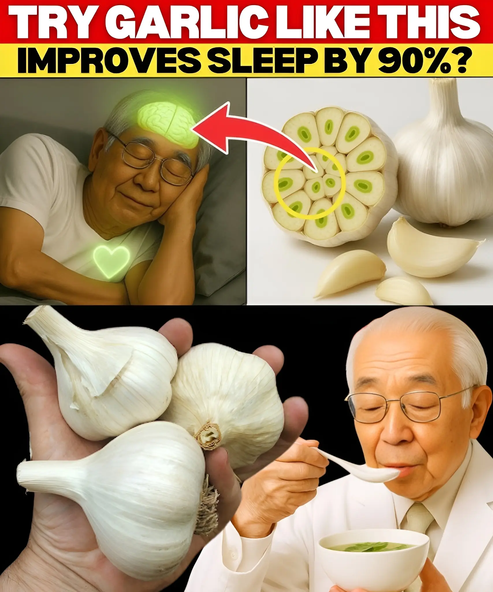 The Japanese Garlic Ritual That Improves Sleep Naturally