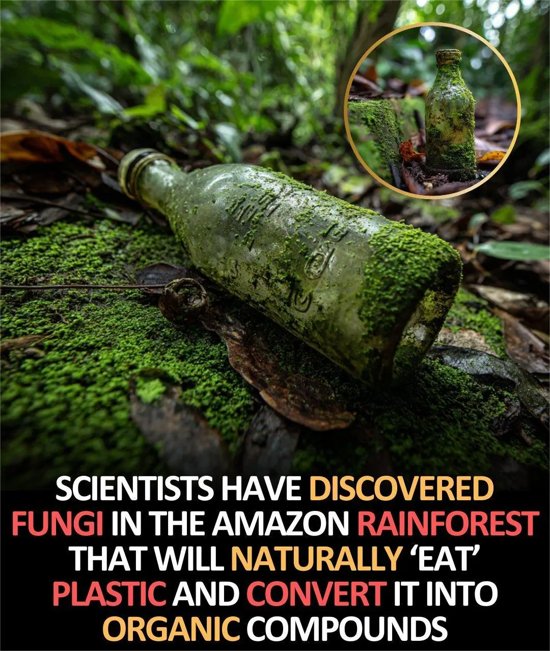 Amazon Rainforest Fungus That Eats Plastic: A Real Discovery With Real Limits
