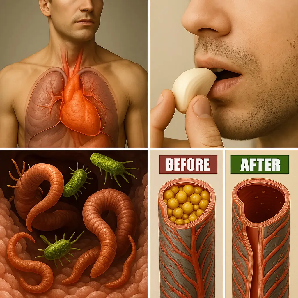 7 Benefits of Chewing Raw Garlic on an Empty Stomach