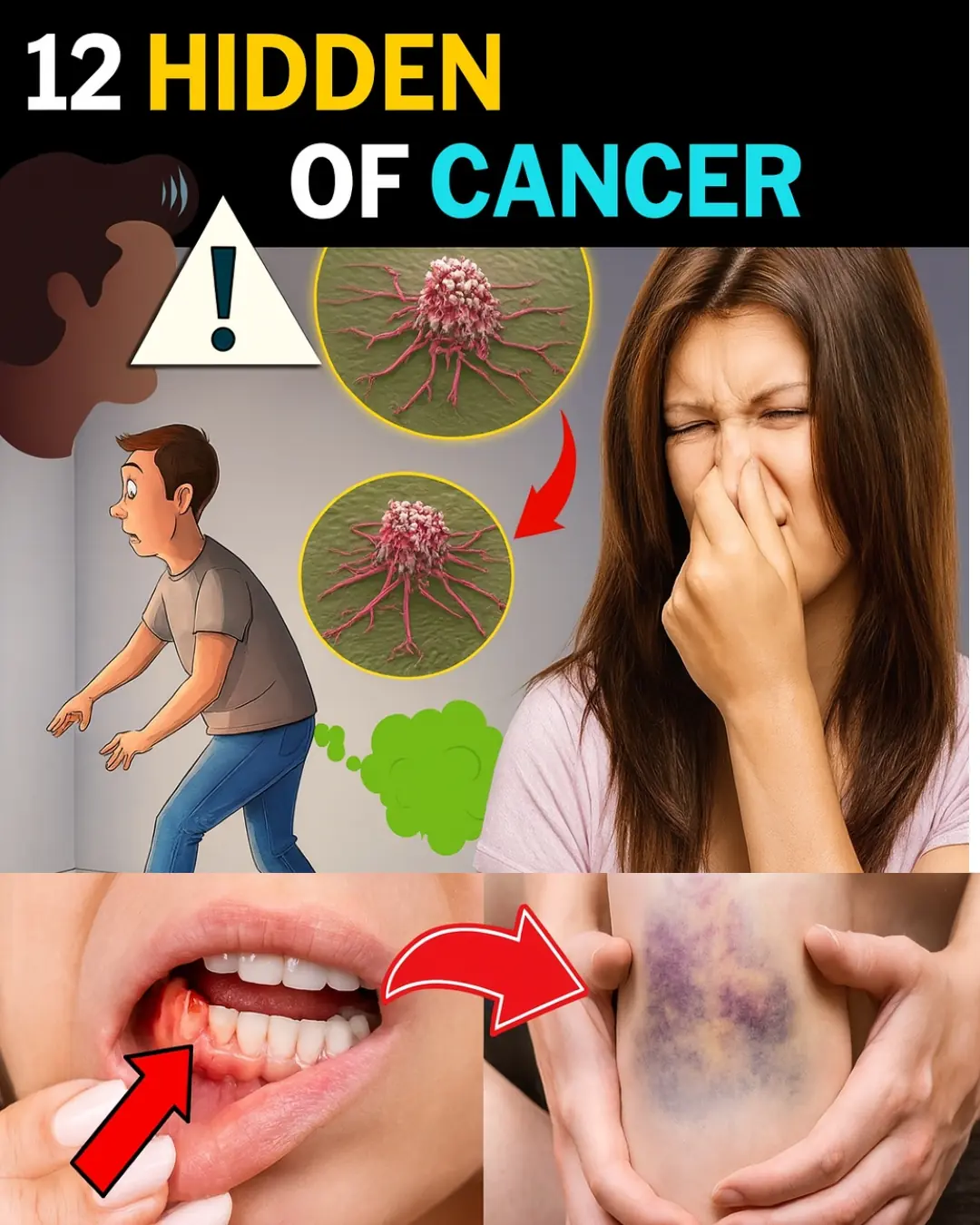 12 Early Cancer Signs You Canāt Ignore ā Your Body Is Trying to Tell You Something
