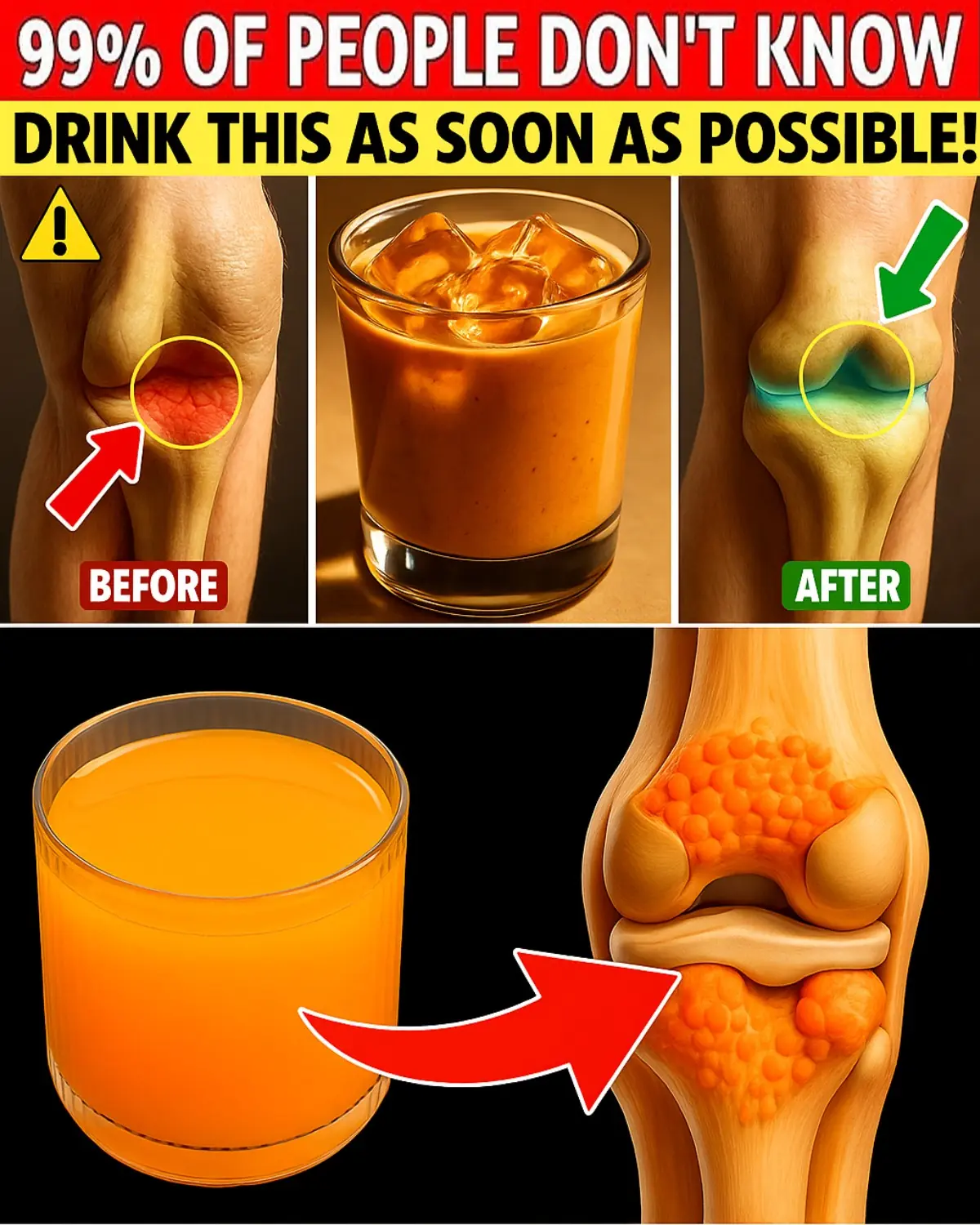 The Juice That Strengthens Bones and Eases Knees After 50