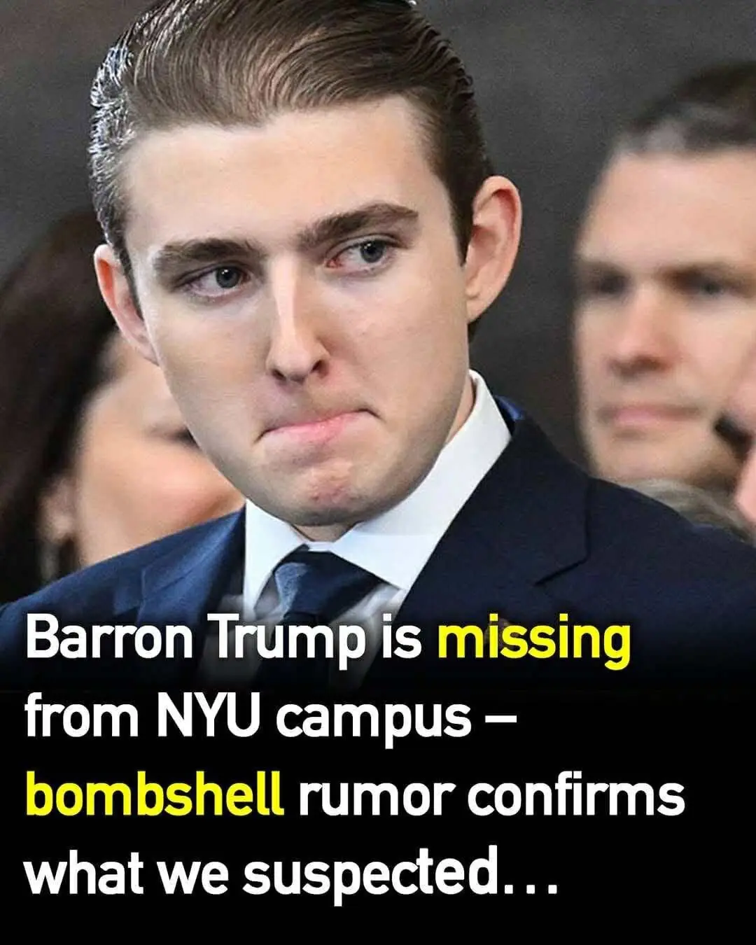 Mystery Behind Barron Trumpās Disappearance from NYU Campus Revealed