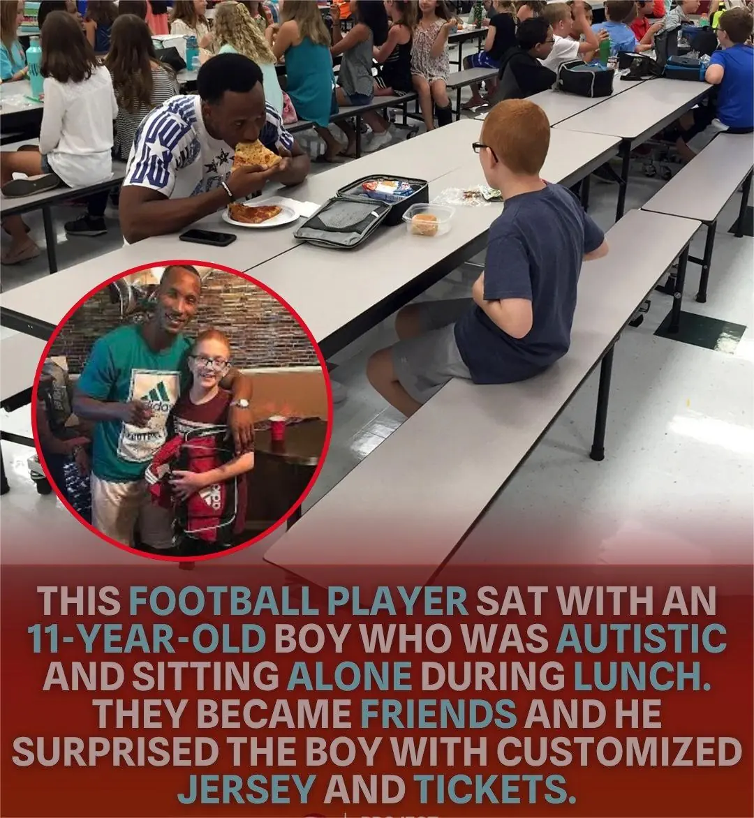 A Simple Act of Kindness That Touched Millions: FSU Player Eats Lunch With Boy Sitting Alone