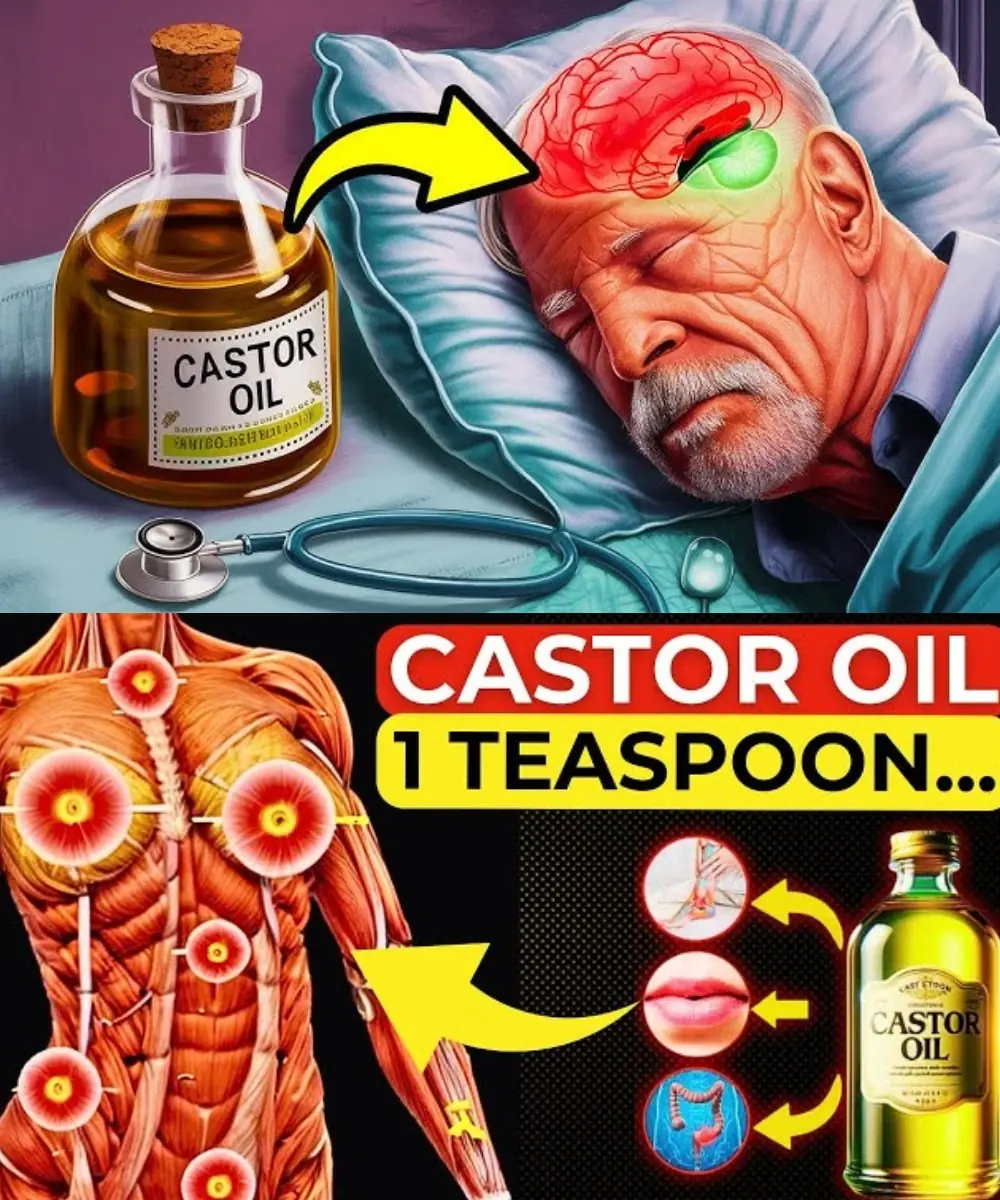 6 POWERFUL Reasons Why You Should Use Castor Oil Before Bed After 30!