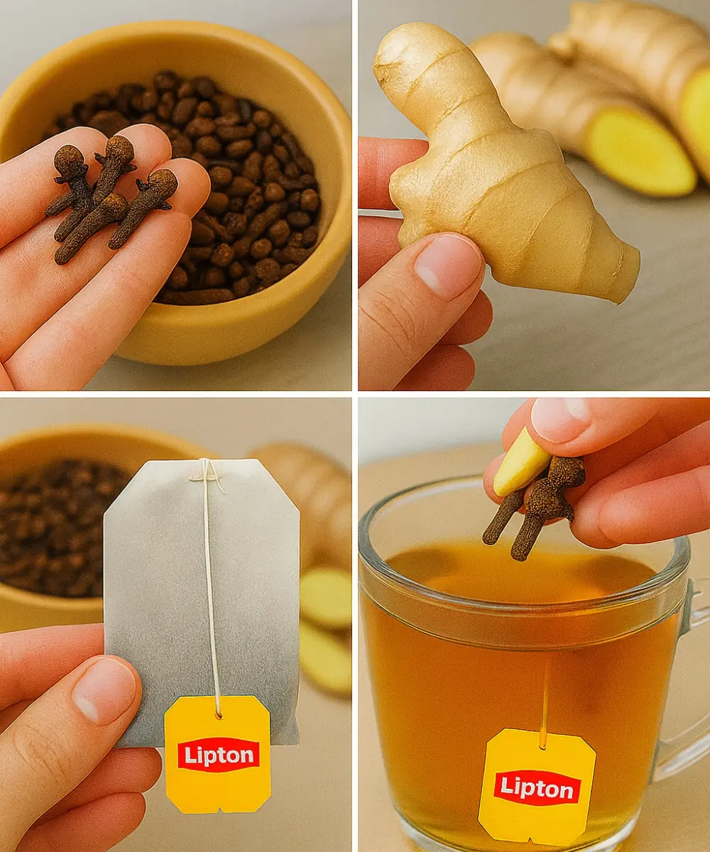 Cloves, Ginger, and Lipton Tea: The Viral Combo That’s Pure Gold for Your Health