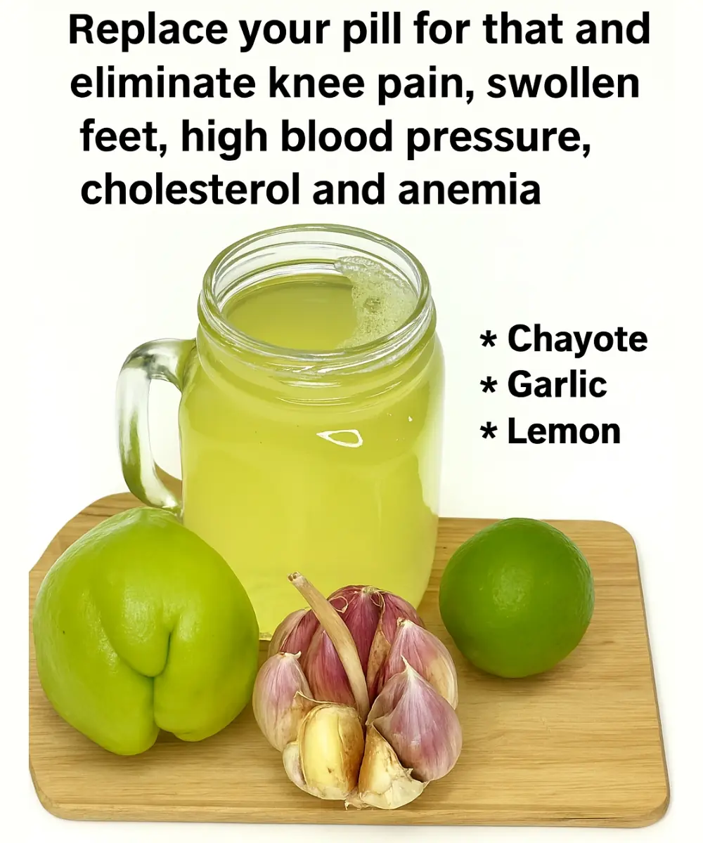 The Anti-Inflammatory Tonic: Chayote, Garlic & Lemon (Circulatory Support)
