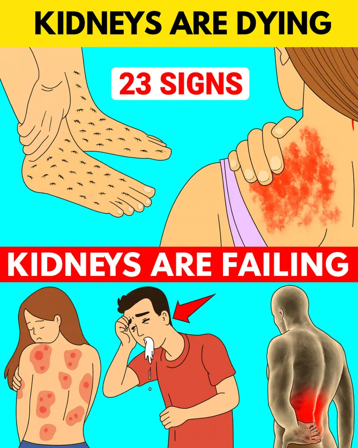 23 Weird Signs of Kidney Disease Most People Will Miss!