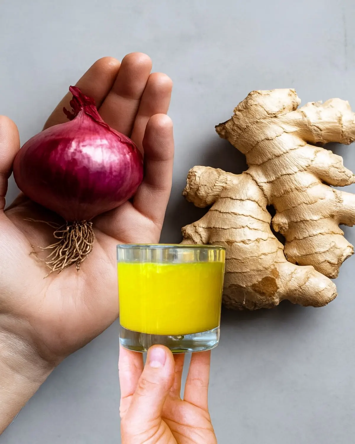 Onion and Ginger Juice for Natural Health and Immunity