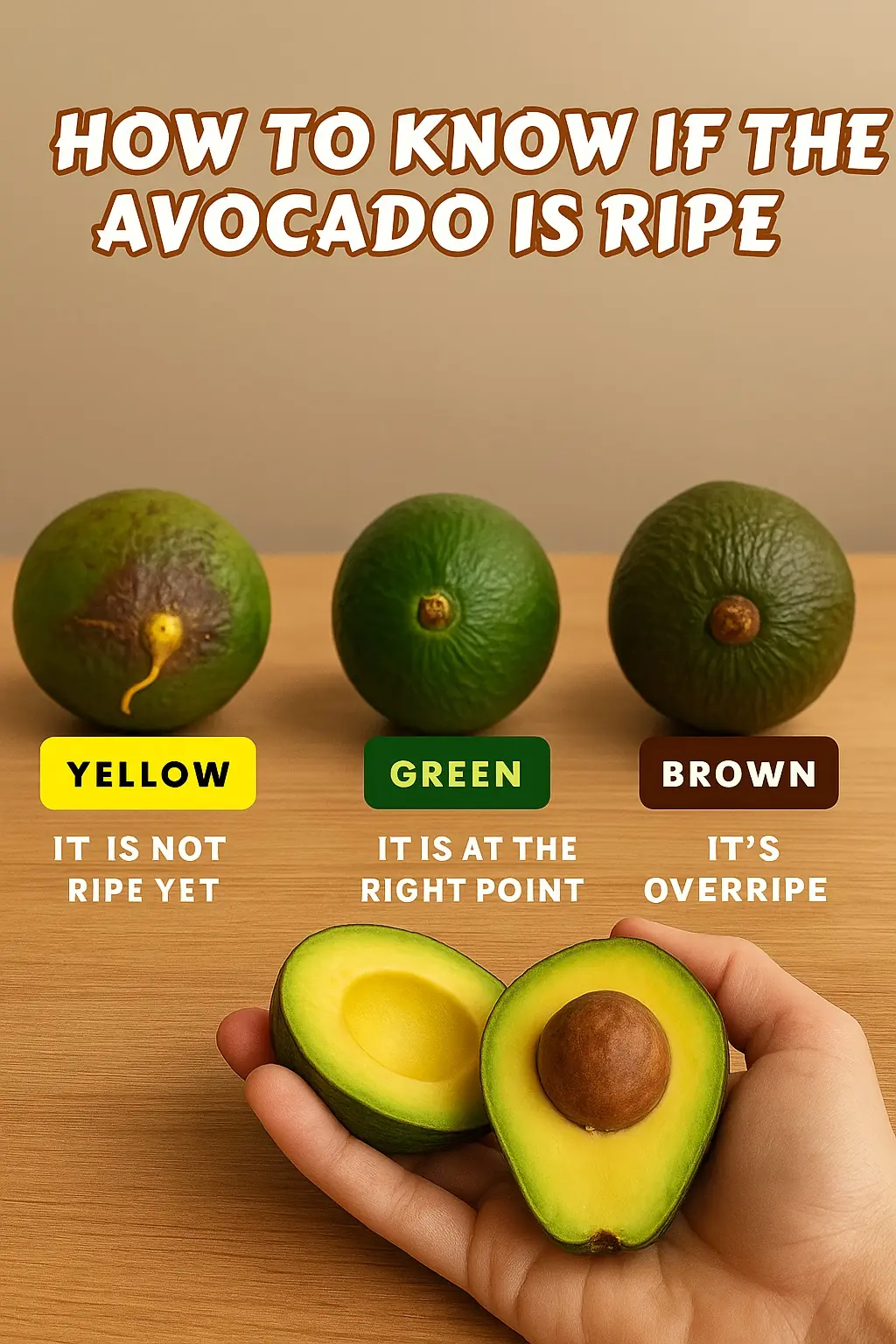 How to Know If Your Avocado Is Perfect — Just by Checking the Stem!