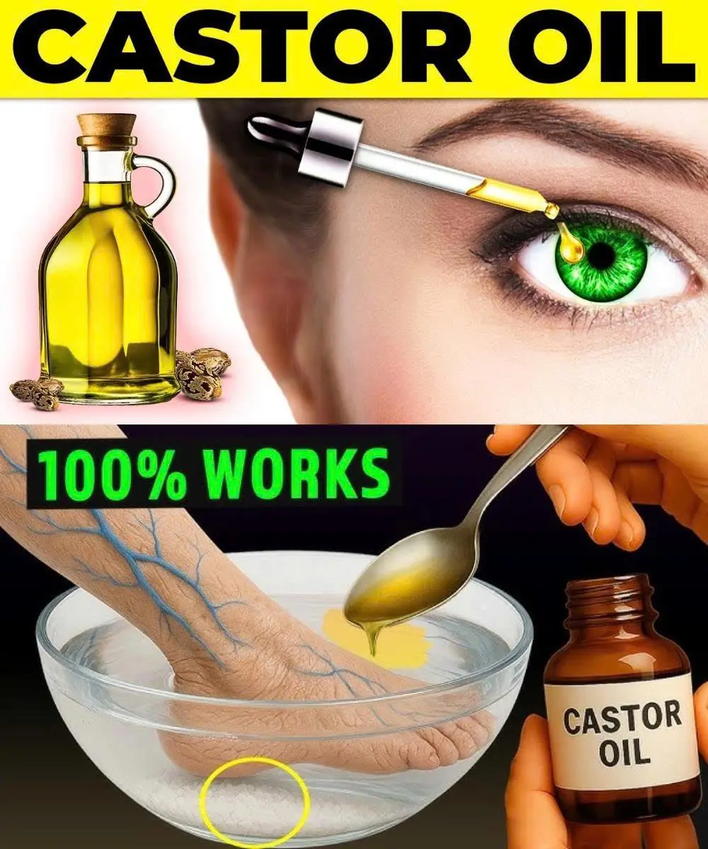 Apply Just a Few Drops of Castor Oil on These Spots Every Day – 15 Health and Beauty Problems Solved