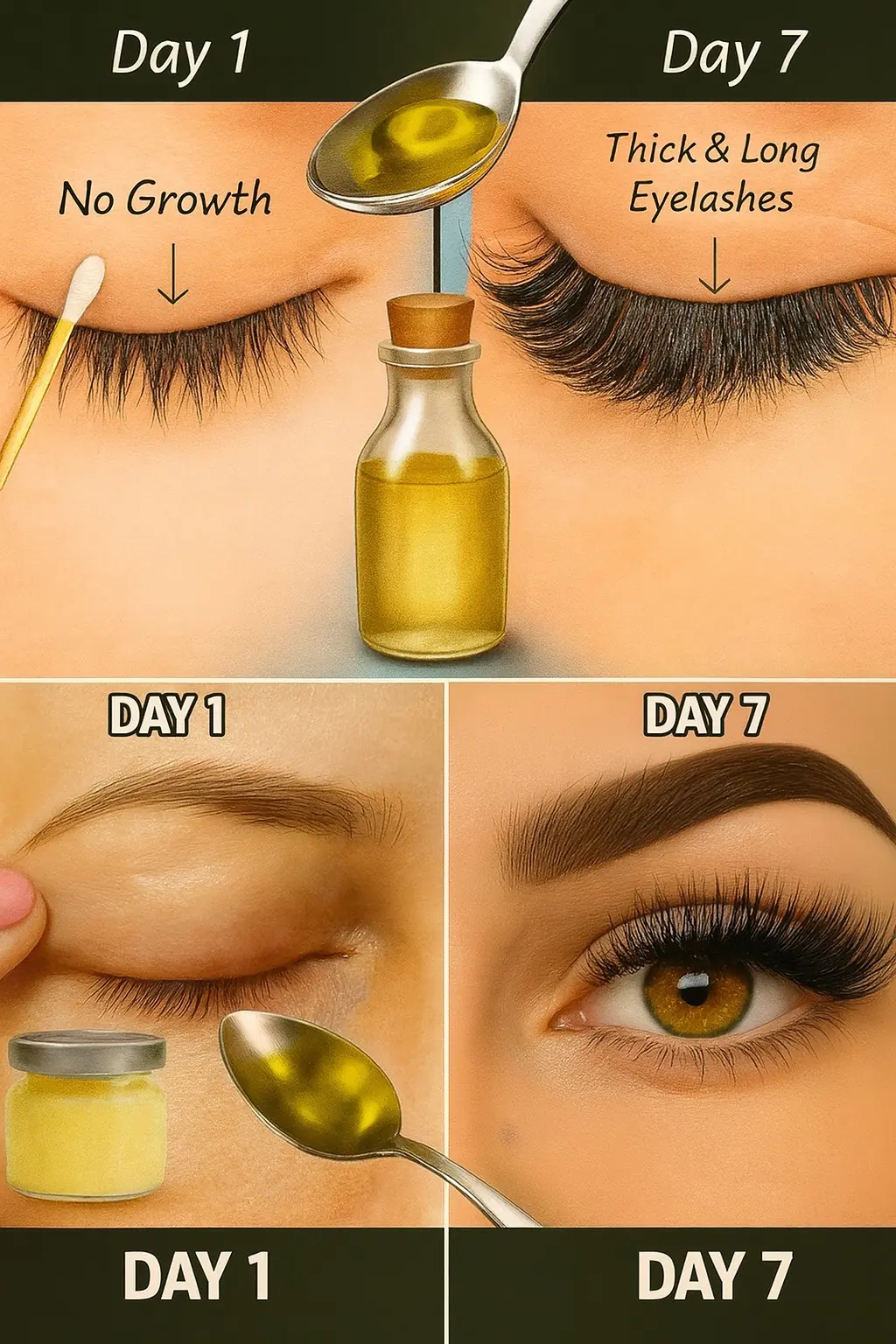 HOW I GREW MY EYELASHES IN JUST 7 DAYS — Naturally with Castor Oil