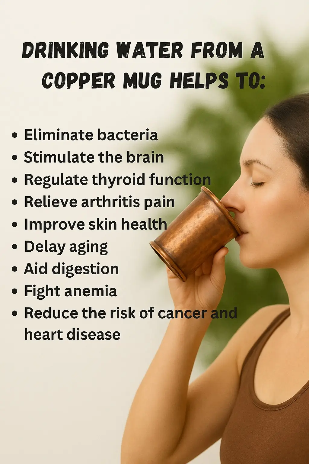 Drinking Water from a Copper Mug — Ancient Tradition with Modern Benefits