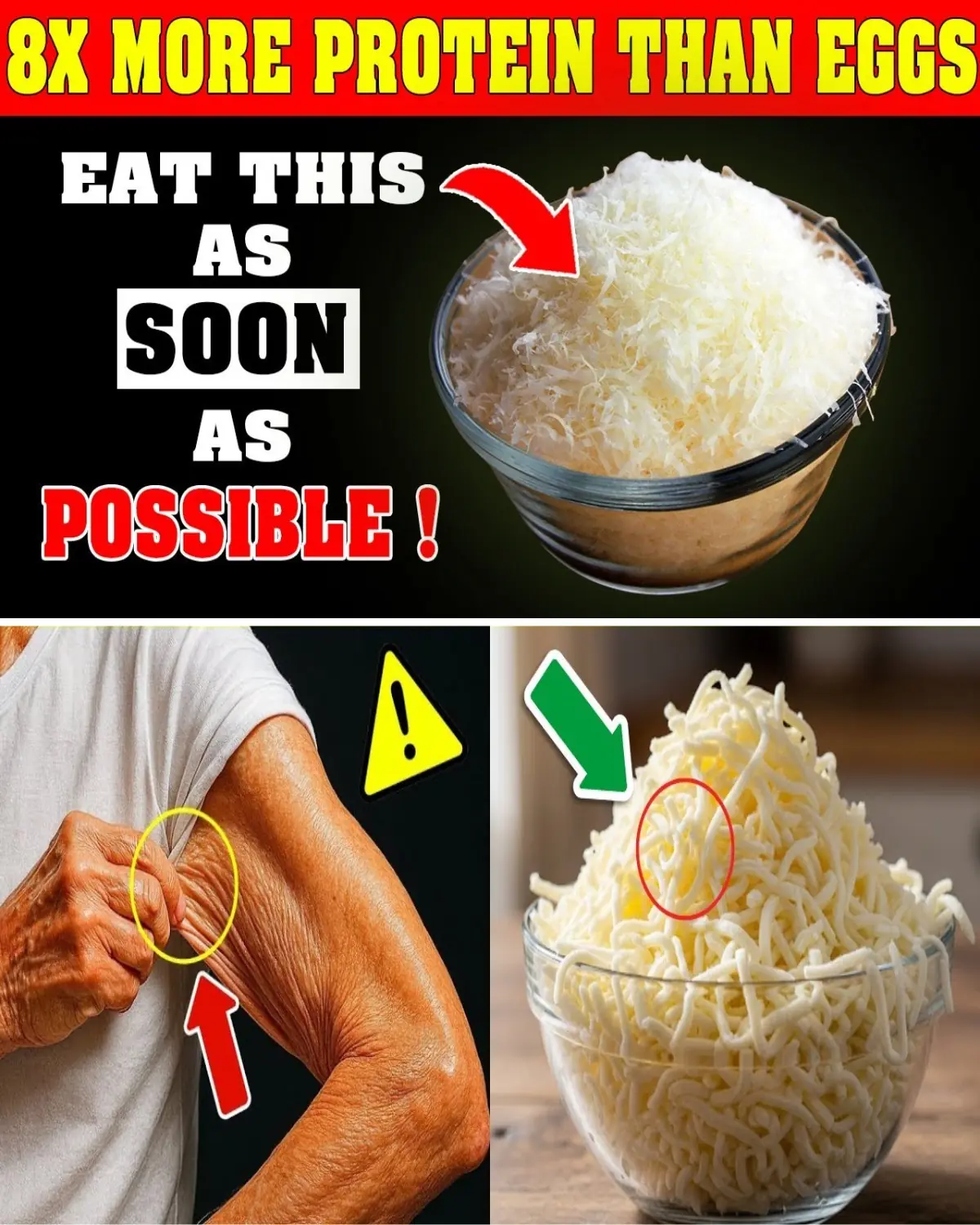 Seniors: This Protein-Packed Food Outshines Eggs to Save Your Muscles!