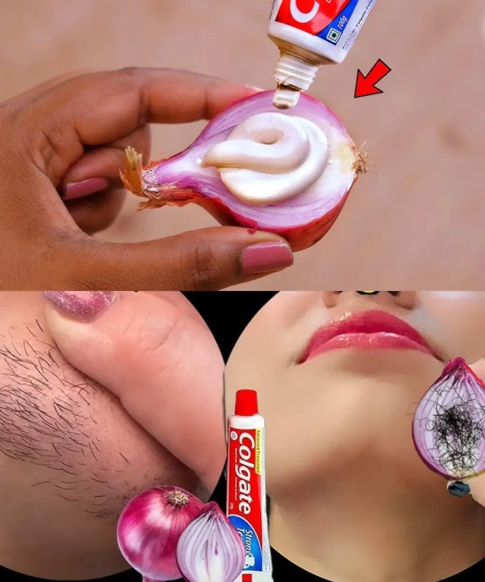 Say Goodbye to Razors: The Natural Toothpaste & Onion Hair Removal Hack