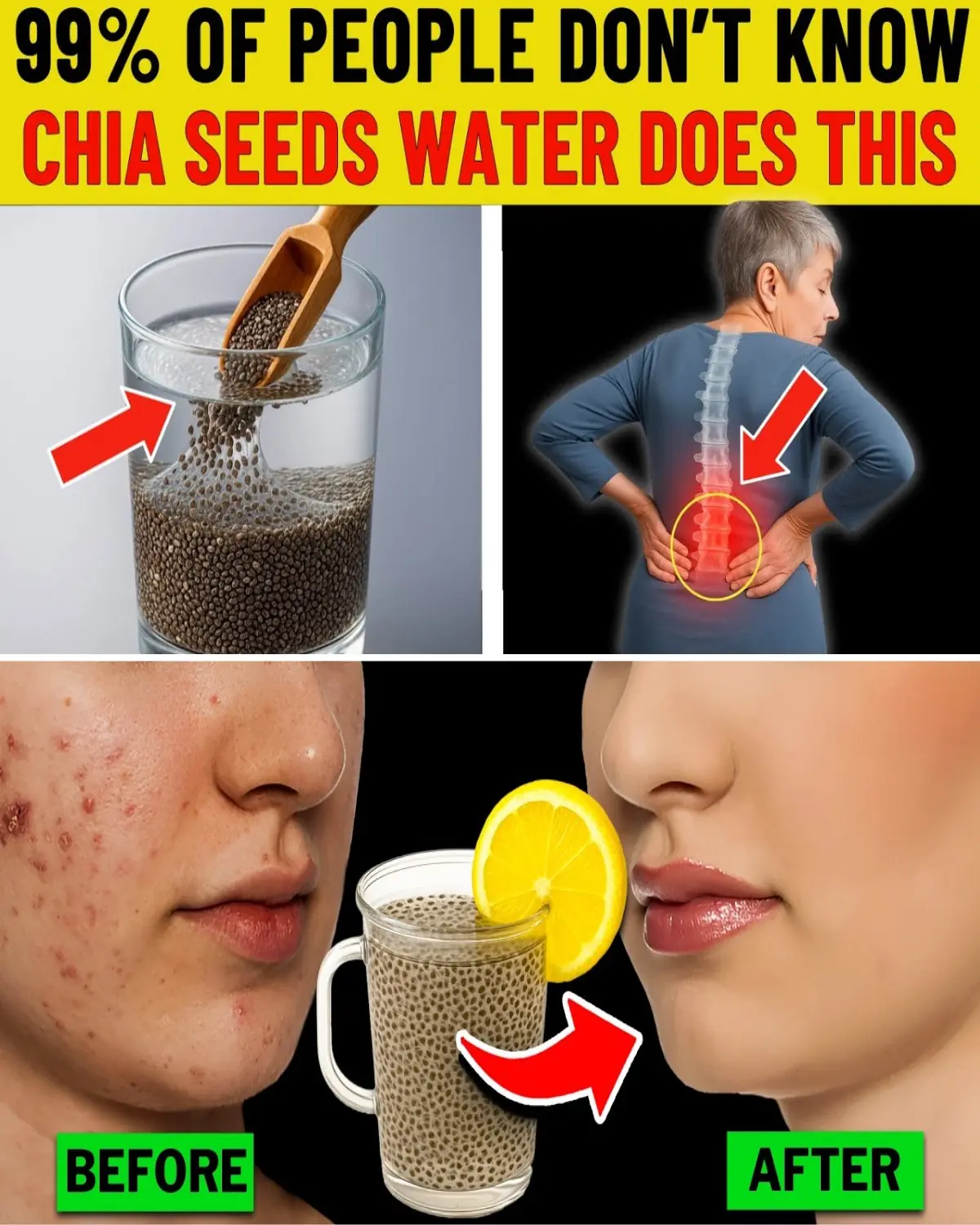 Chia Seeds Water Triggers Irreversible Changes in Your Body — Especially After 60