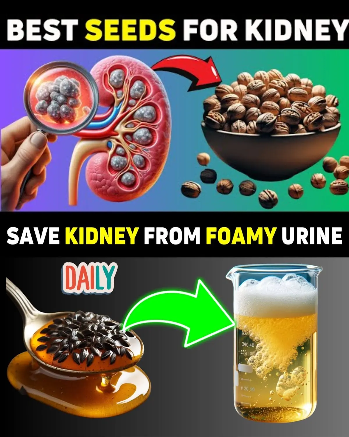 6 Best Seeds That May Support Kidney Health and Reduce Proteinuria