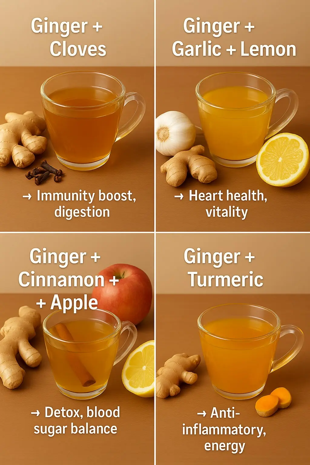 Ginger Power:4 Ginger Recipes You Can Try