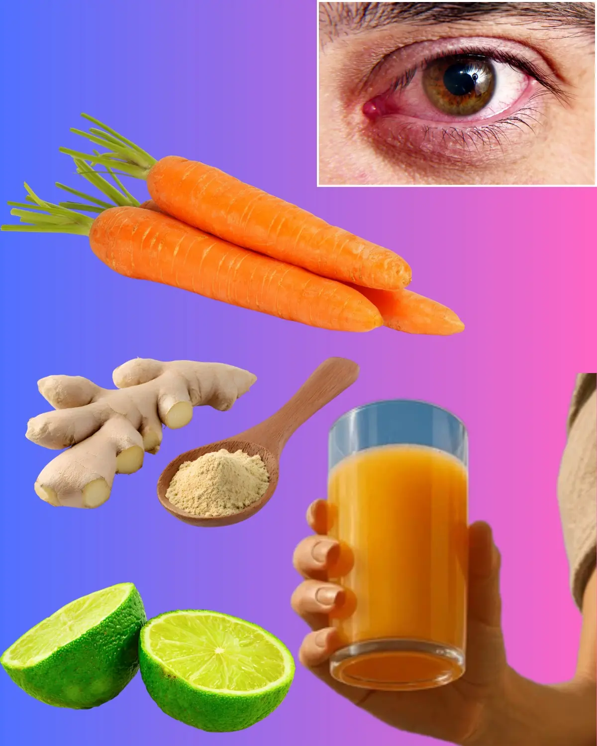 Boost Your Eye Health Naturally with Carrot and Ginger Juice
