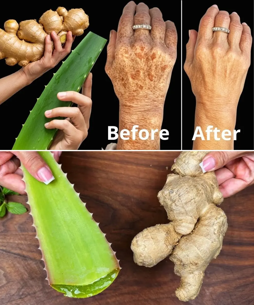 I’m 66 but Look 36 — My Secret? Aloe Vera & Ginger for Firm, Smooth Skin